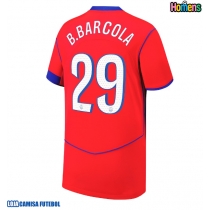 Camisa de Futebol Paris Saint-Germain Bradley Barcola #29 Equipamento Alternativo 2025-26 Manga Curta